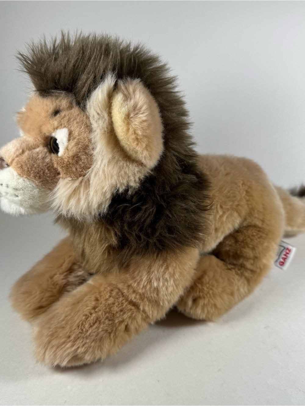 Ganz Webkinz Signature Lion WKS1018 Plush Brown Beige 11" No Code Stuffed Animal